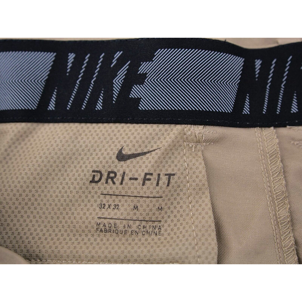 Nike Men’s‎ DRI FIT Khaki Casual Chino Golf Pants 32x32 - Picture 8 of 9